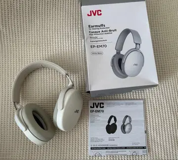 JVC EP-EM70 방음 귀마개 화이트
