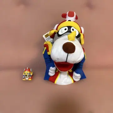 얏타맨 핸드 퍼펫 봉제 인형과 미니 피규어 세트