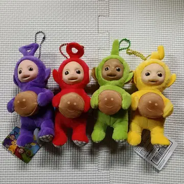 텔레토비즈 마스코트 볼체인 타비토스와 함께 4종 세트