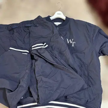 WT 네이비 셋업 자켓 L 팬츠 XL