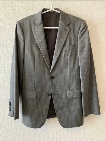 COMME CA MEN 스트라이프 비즈니스 정장 46F