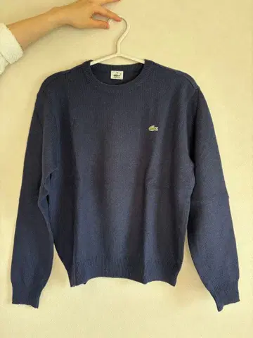 라코스테 여성용 울 니트