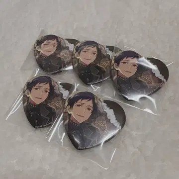 후시미 유즈루 하트 캔뱃지