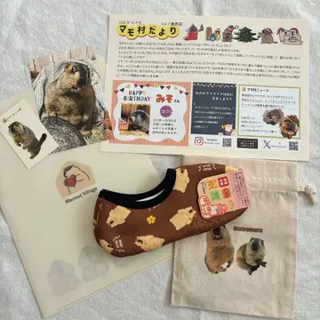 [ 익명 배송 ] 마모트 카페 굿즈 세트