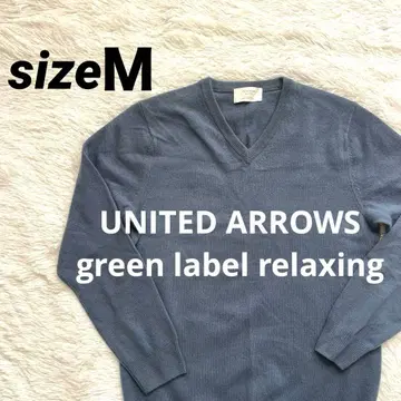 green label relaxing (캐시미어 블렌드) V넥 니트