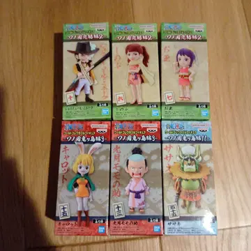 원피스 월드 컬렉터블 피규어 6종 세트