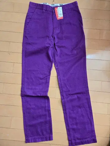 CHUMS 워크 팬츠 보라색 미사용 택 포함