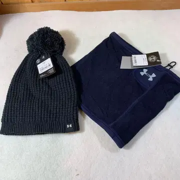 언더아머 니트 모자 및 넥워머 세트 L/XL