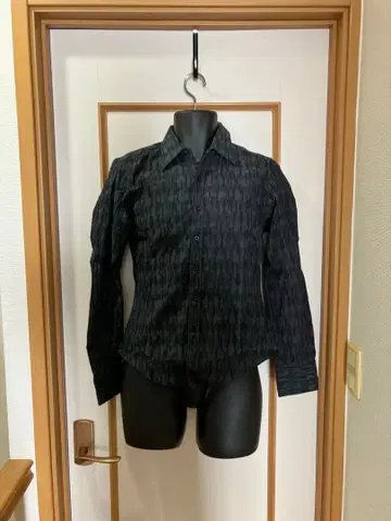 모르간옴므 긴팔 셔츠 블랙