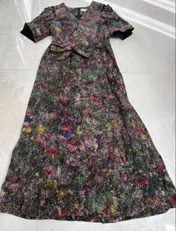 아키라나카 꽃무늬 원피스