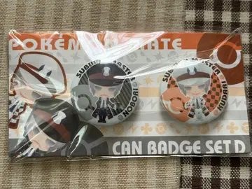 포켓몬스터 포켓몬 노보리 쿠다리 캔뱃지 블랙 화이트 BW