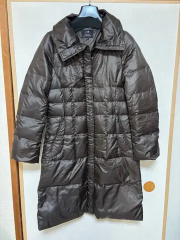 23구 브라운 골드 브라운 다크 브라운 광택 다운 자켓 ( L )