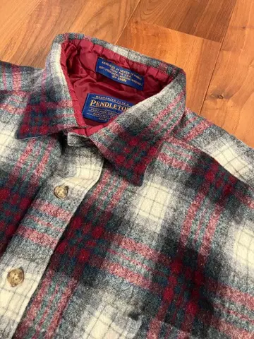 Pendleton 울 체크 셔츠