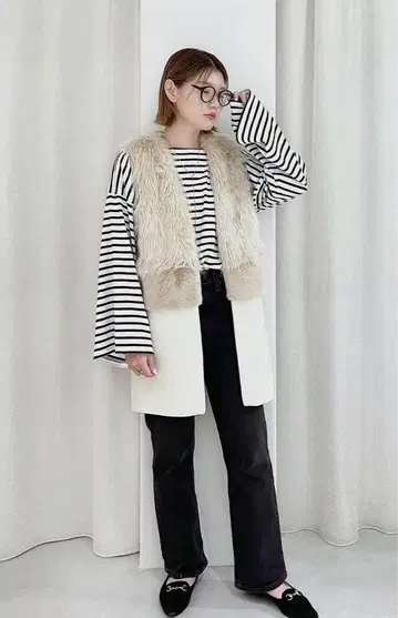 ADAWAS 퍼 슬리브리스 베스트