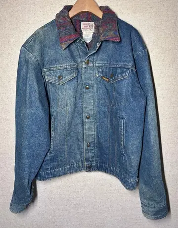안장 킹 g 데님 자켓 70s 80s 데님 자켓
