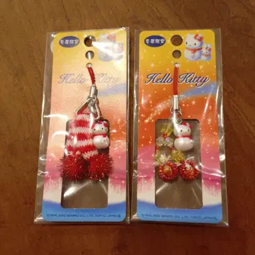 헬로키티 눈사람 지역 한정 겨울 한정판 2개 세트