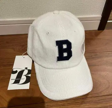 택 포함 새상품 B. CLUB CAP 화이트 아이보리 캡 bibiy