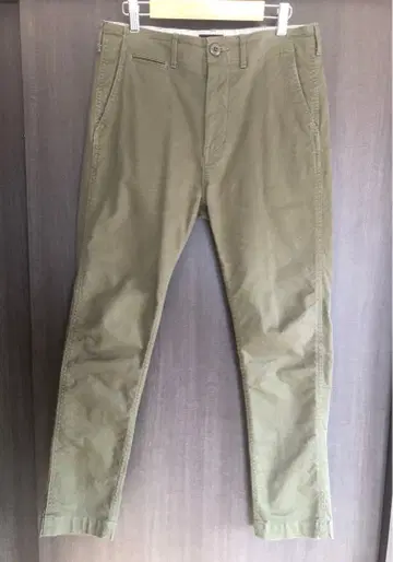 BEAMS 스트레치 테이퍼드 치노 S