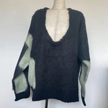 KnuthMarf Uneck knit pullover