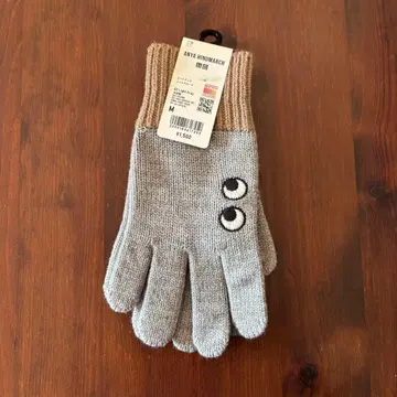 택 포함 새상품! 유니클로 아냐 힌드마치 히트텍 니트 그로브 장갑