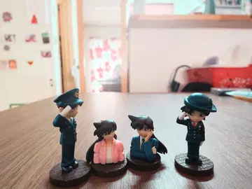 코난 덤 미니 피규어 4개 세트