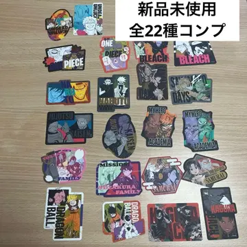 주간 소년 점프 스티커 컬렉션 Hero VS Villain