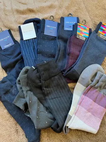 미사용 수트 컴퍼니 스퀘어 오리히카 비즈니스 삭스 양말 세트