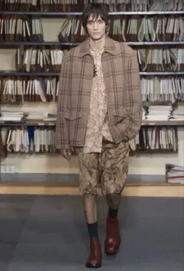 18SS 드리스 반 노튼 블루종