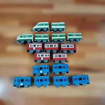 프라레일 차량 세트 17량