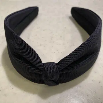 Jennifer Ouellette 블랙 리본 헤어밴드