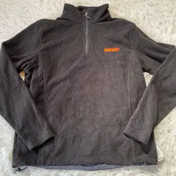 던킨도너츠 플리스 자수 로고 드로 코드