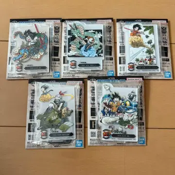 제일복권 DRAGON BALL 40th ~그 두 번째~ F상 5종 세트