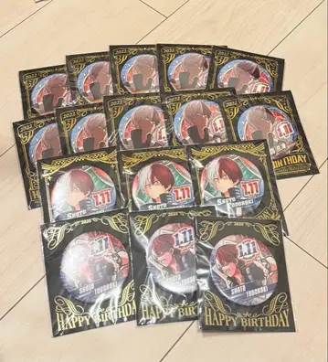 토도로키 쇼토 벌스데이 캔 배지 생탄 배지