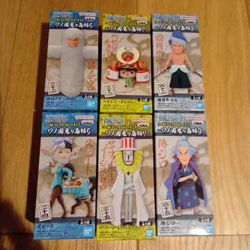 원피스 월드 컬렉터블 피규어 6종 세트