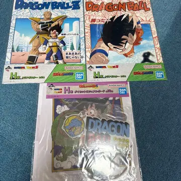 드래곤볼 비주얼 보드 클리어 포스터 세트 1번 복권