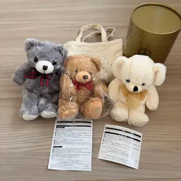 벤츠 크리스마스 베어 3체 세트