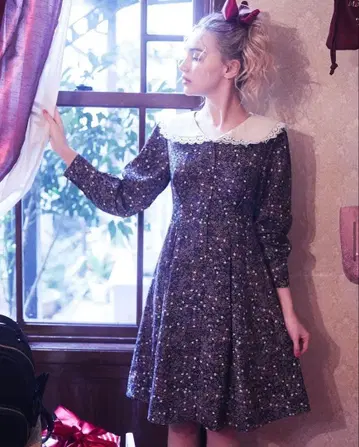 미니 꽃무늬 원피스 Maison de FLEUR petit robe