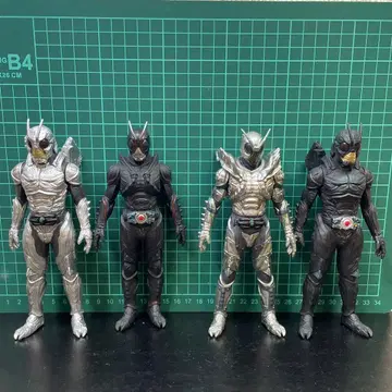 가면라이더 가동 피규어 4체 세트