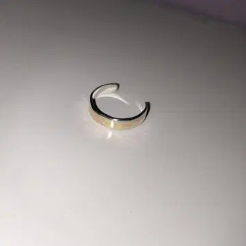 [ 익명 배송 ] 특가 핸드메이드 일점물 나뭇결 금풍 반지 10.5호