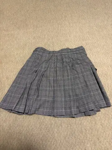 [시착만 한 미사용품] dazzlin 체크 미니 스커트 M