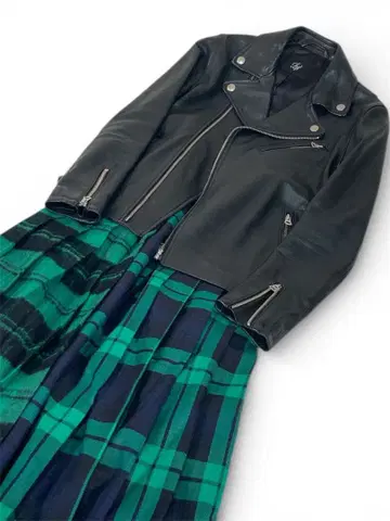 [새상품급] FRAMeWORK 램 가죽 천연 가죽 더블 라이더 자켓 36