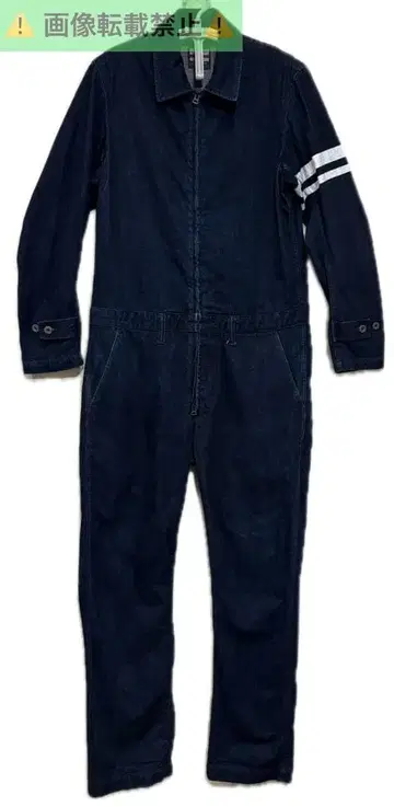 모모타로 진즈 출진 다크 네이비 월계수 버튼 작업복 올인원 일본제 38