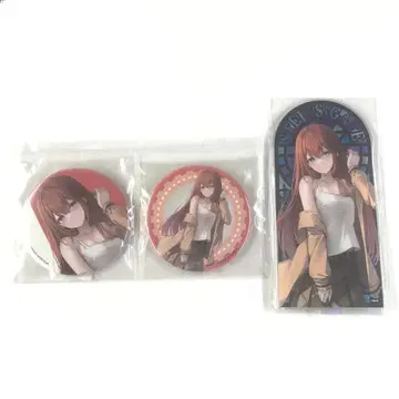 [ 2개 ] 캔뱃지 & 아크릴 스탠드 마키세 크리스 Steins;Gate