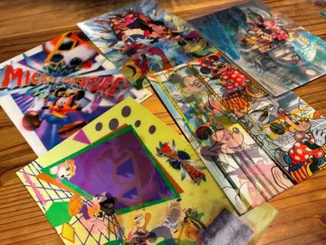 디즈니 3D 엽서 5장 세트