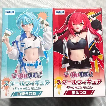 미개봉 새상품 GIGO 한정판 피규어 화이트 나미라무네 네코타츠나