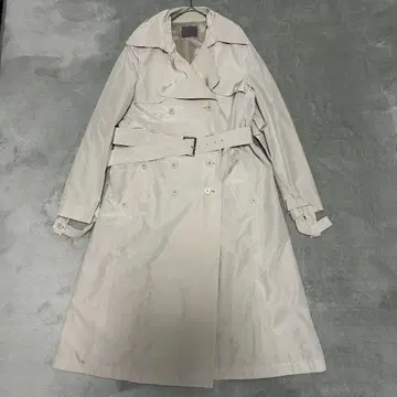 새상품급 띠어리 럭스 트렌치코트 42 빅 칼라 빅 사이즈