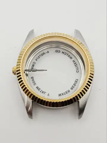 시티즌 세븐스타 콤비 케이스 뒷면 시스루 컨디션 최상 20mm