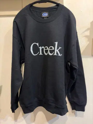 Creek Anglers Device 맨투맨 BLACK L