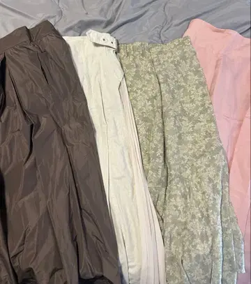 스나이델, 프레이 스커트 4종 세트 S 사이즈 새상품급