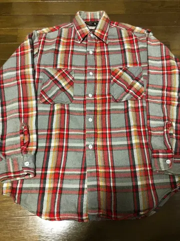 즉시 결제 레어 70s JC 페니 헤비 플란넬 셔츠 USA 제조